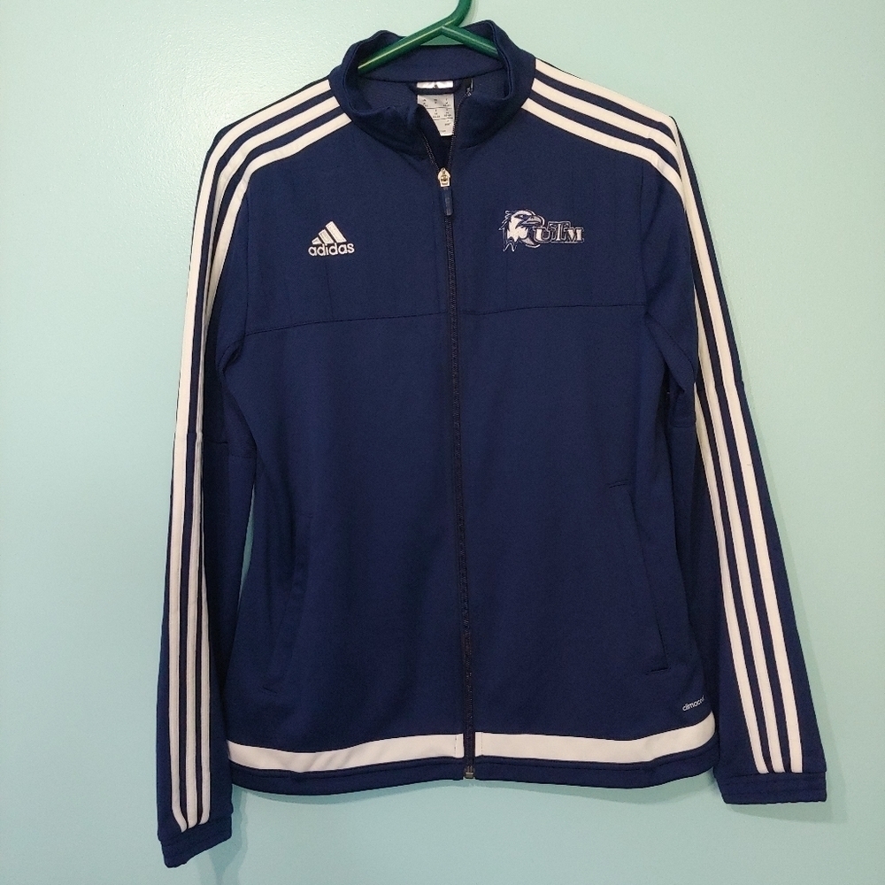 Adidas Light Jacket Blue Medium